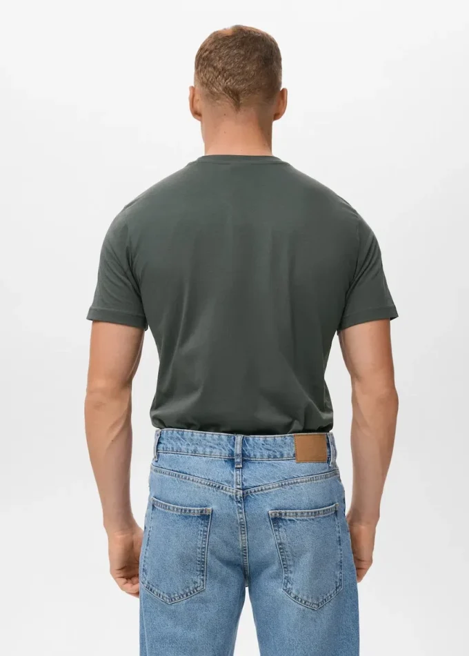 Koszulka slim fit, 100% bawełna Koszulka slim fit, 100% bawełna