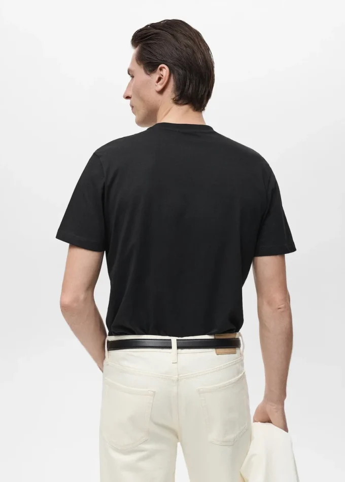 Koszulka slim fit, 100% bawełna Koszulka slim fit, 100% bawełna