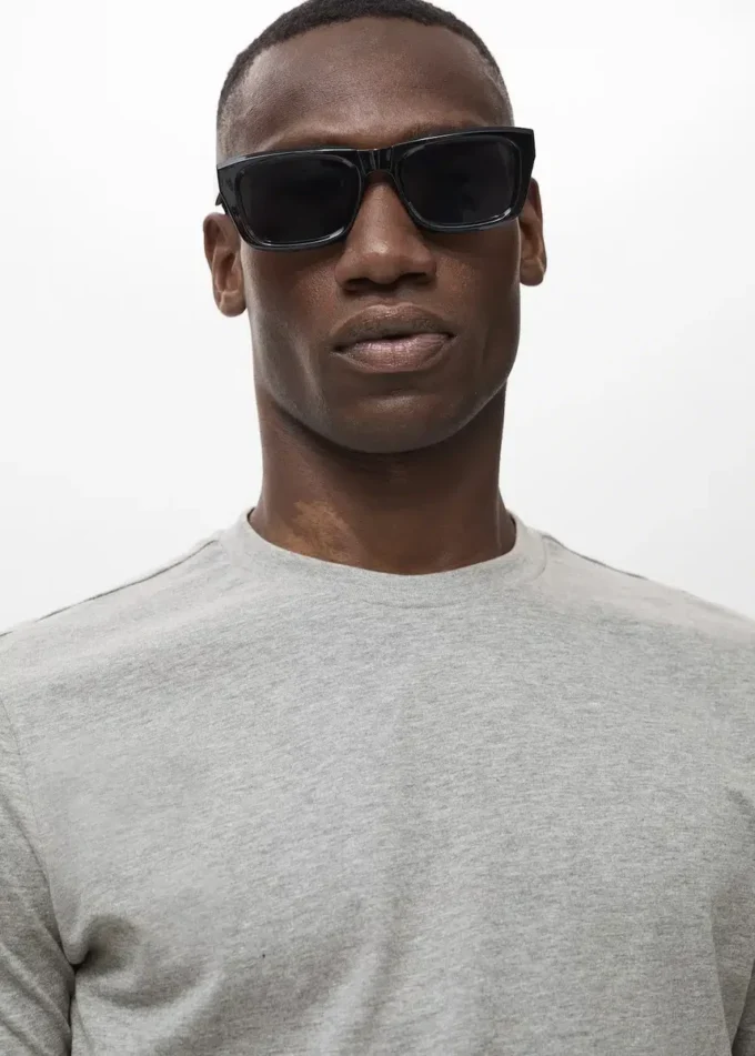 Koszulka slim fit, 100% bawełna Koszulka slim fit, 100% bawełna