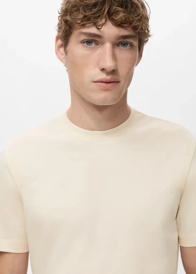 Koszulka slim fit, 100% bawełna Koszulka slim fit, 100% bawełna