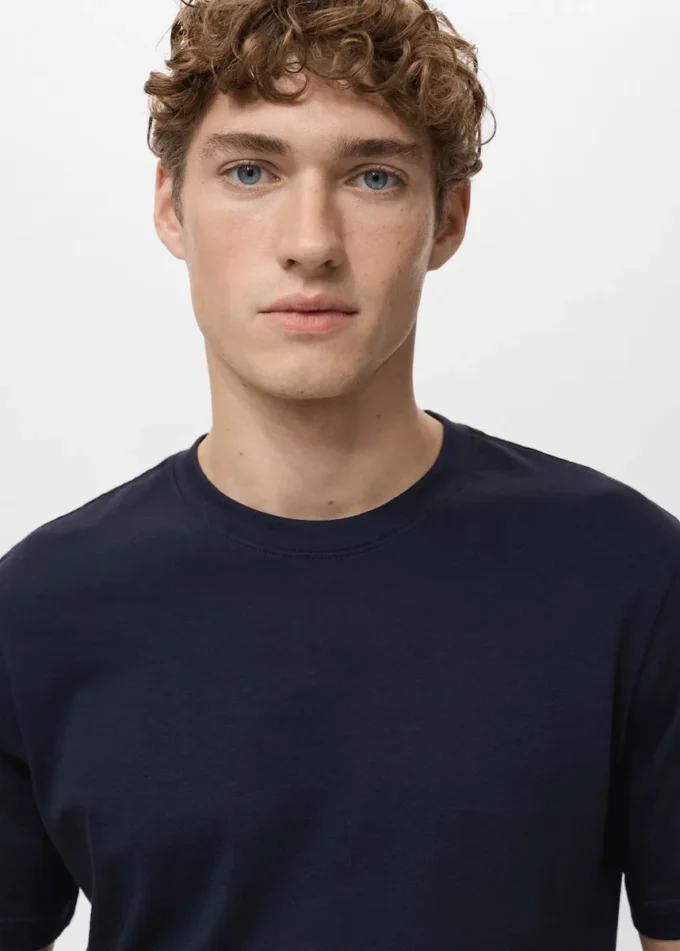 Koszulka slim fit, 100% bawełna Koszulka slim fit, 100% bawełna