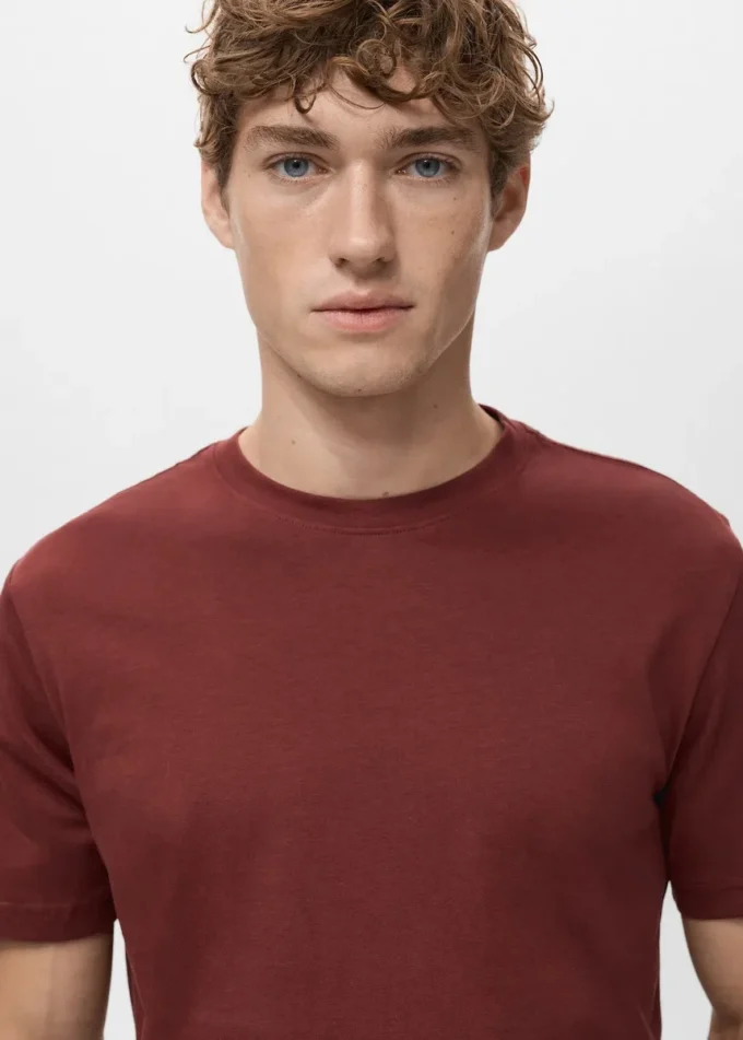 Koszulka slim fit, 100% bawełna Koszulka slim fit, 100% bawełna