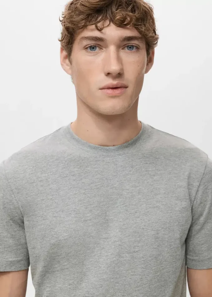 Koszulka slim fit, 100% bawełna Koszulka slim fit, 100% bawełna