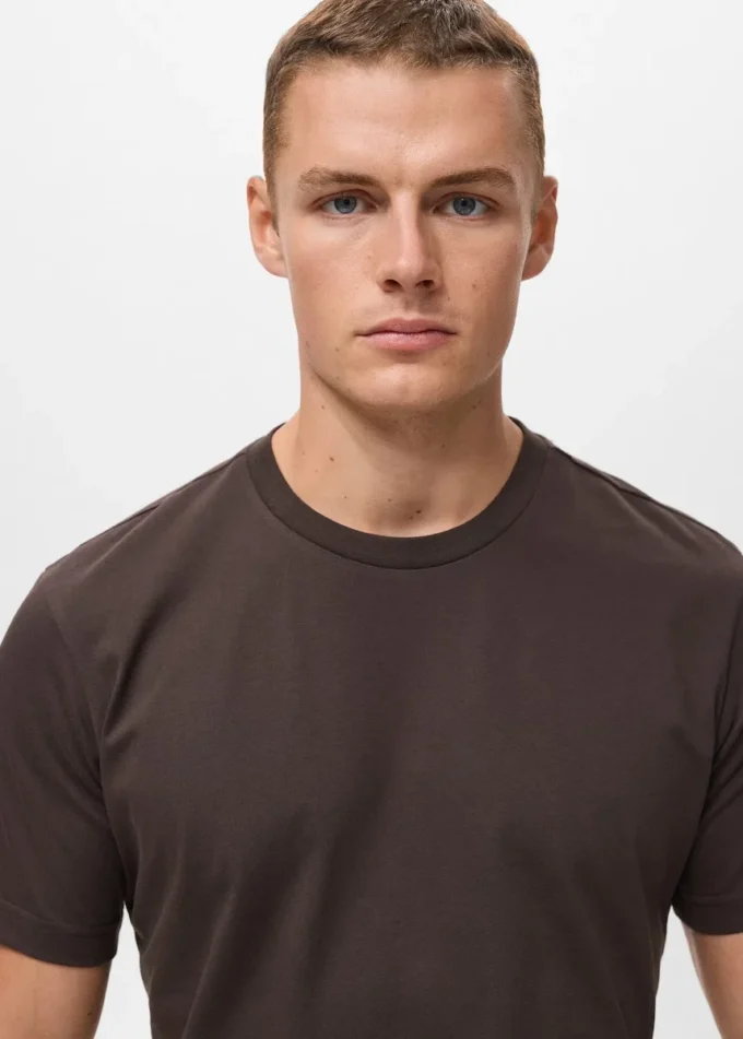 Koszulka slim fit, 100% bawełna Koszulka slim fit, 100% bawełna