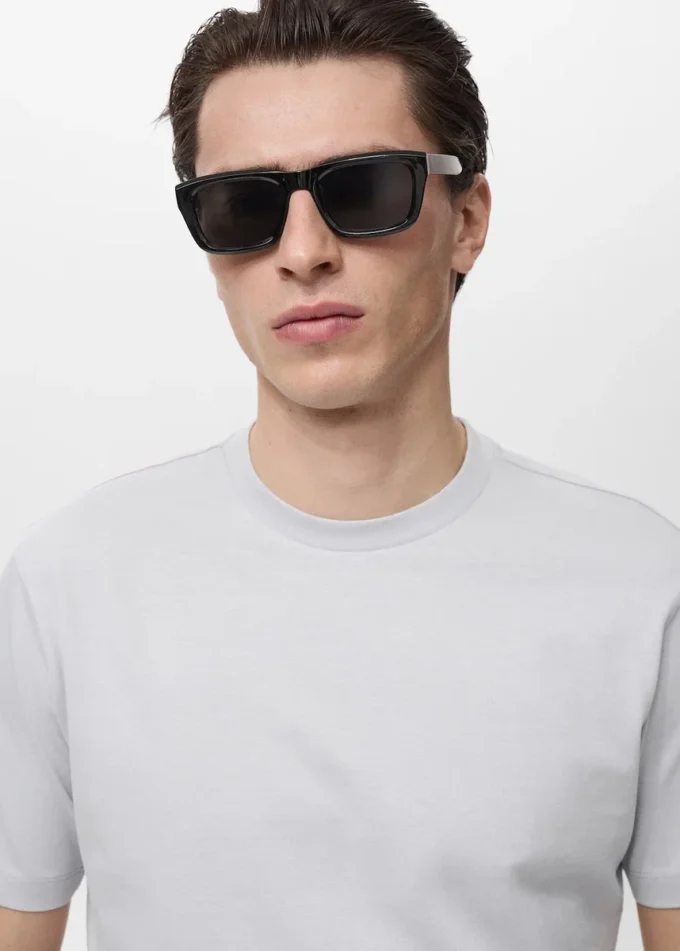 Koszulka slim fit, 100% bawełna Koszulka slim fit, 100% bawełna