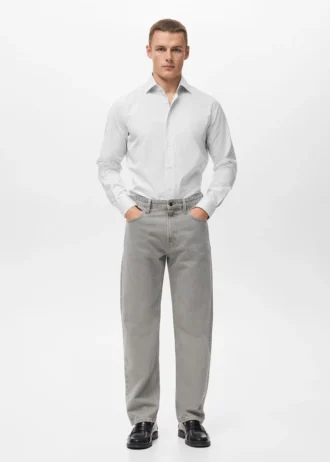 Koszulka w paski o dopasowanym kroju, 100% bawełna Koszulka w paski o dopasowanym kroju, 100% bawełna