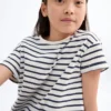 Koszulka w paski z krótkim rękawem Koszulka w paski z krótkim rękawem