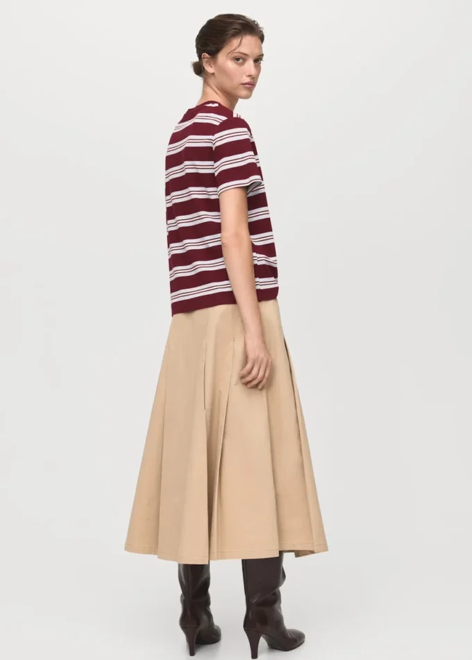 Koszulka w paski z krótkim rękawem Koszulka w paski z krótkim rękawem