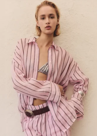 Koszulka w paski z ramii