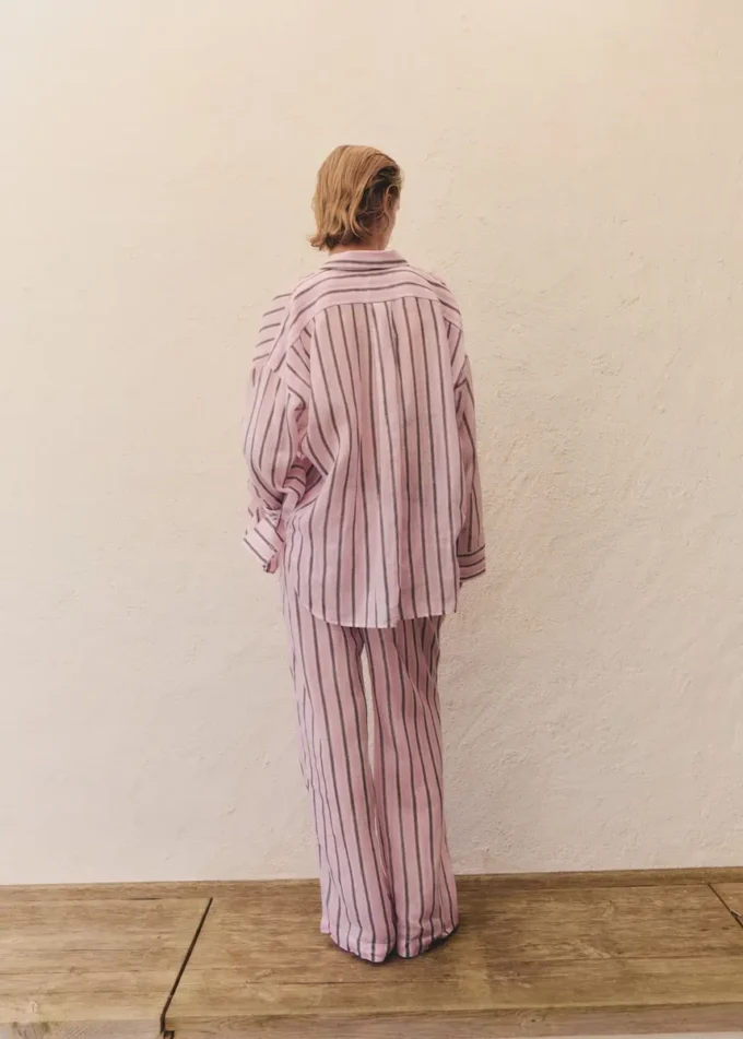 Koszulka w paski z ramii Koszulka w paski z ramii