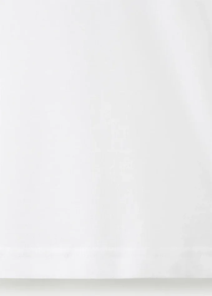 Koszulka z dekoltem w serek, 100% bawełna, dopasowany krój Koszulka z dekoltem w serek, 100% bawełna, dopasowany krój