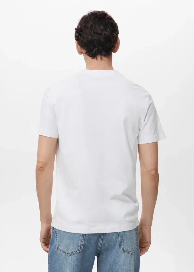 Koszulka z dekoltem w serek Koszulka z dekoltem w serek