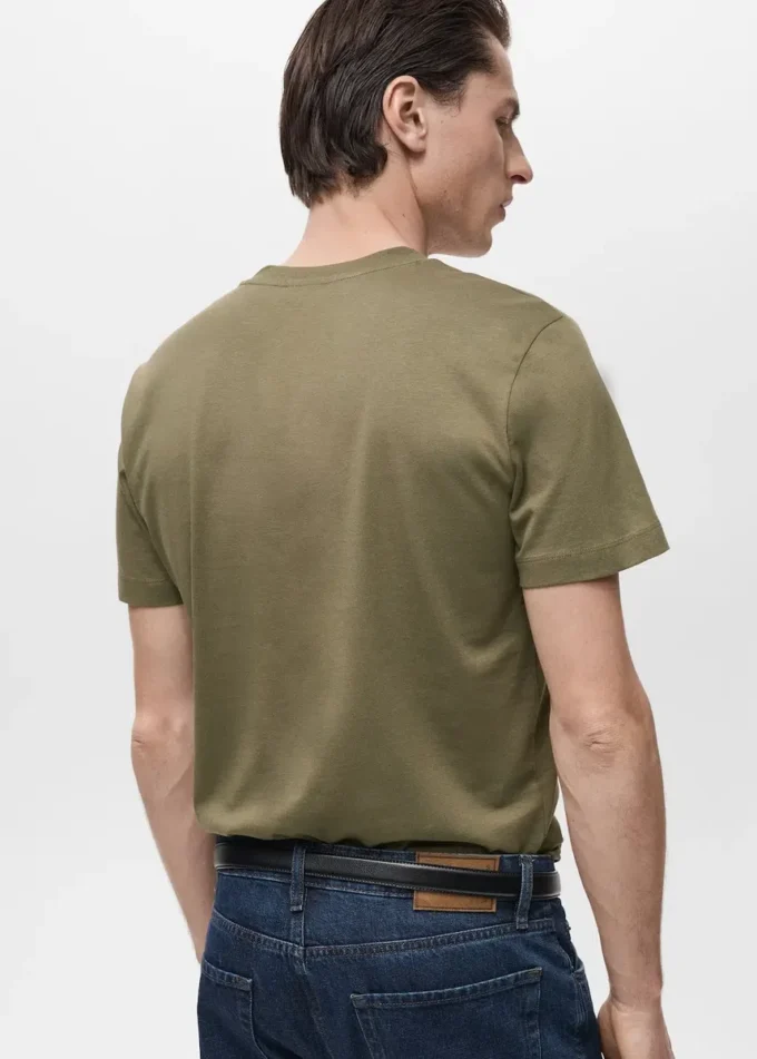 Koszulka z dekoltem w serek Koszulka z dekoltem w serek