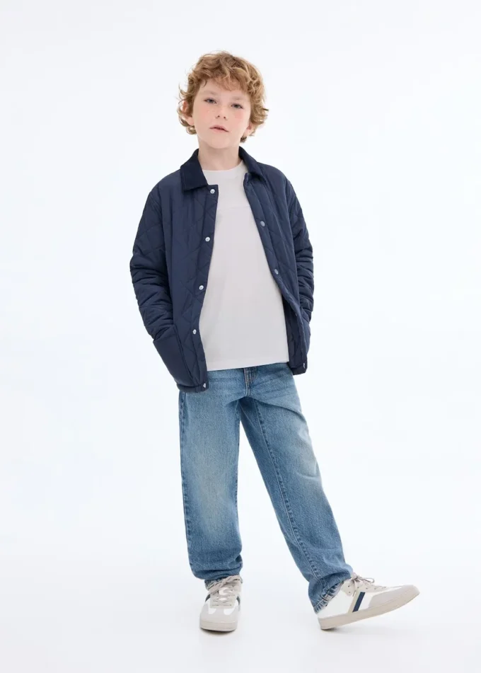 Koszulka z detalami szwów Koszulka z detalami szwów