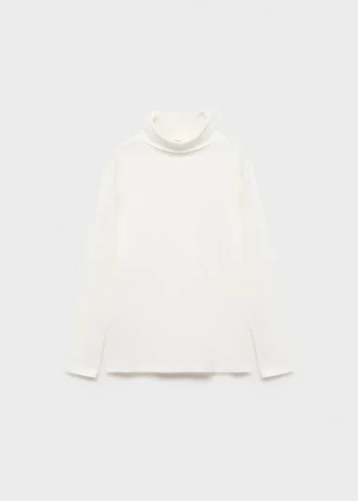 Koszulka z długim rękawem i golfem