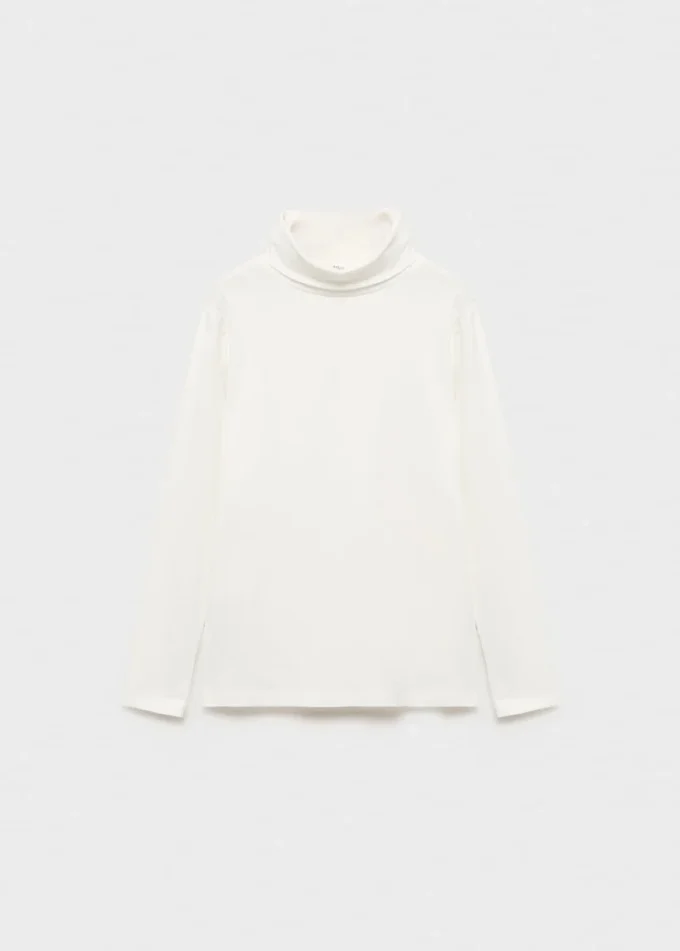 Koszulka z długim rękawem i golfem Koszulka z długim rękawem i golfem