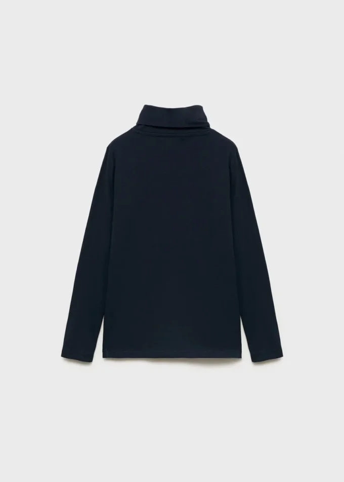 Koszulka z długim rękawem i golfem Koszulka z długim rękawem i golfem