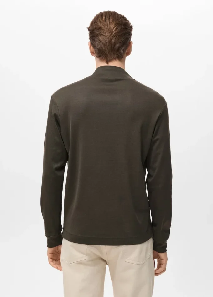 Koszulka z długim rękawem i okrągłym dekoltem Koszulka z długim rękawem i okrągłym dekoltem