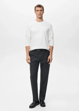 Koszulka z długim rękawem o regularnym kroju Koszulka z długim rękawem o regularnym kroju