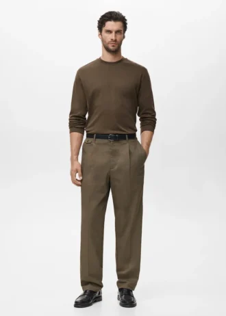 Koszulka z długim rękawem o regularnym kroju