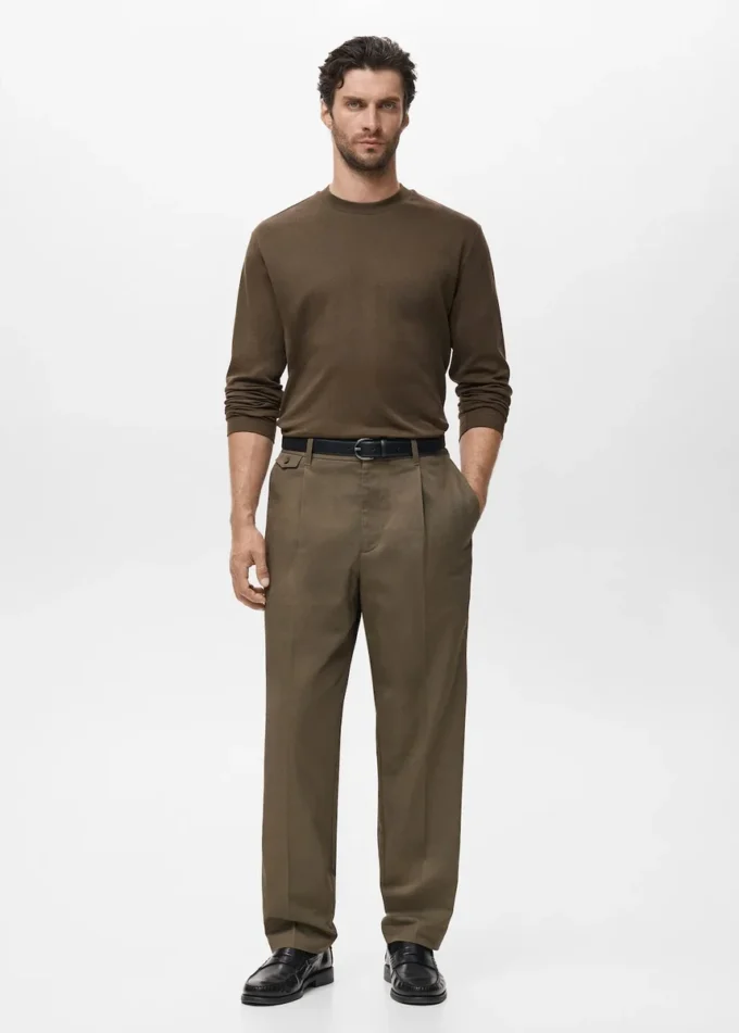 Koszulka z długim rękawem o regularnym kroju Koszulka z długim rękawem o regularnym kroju