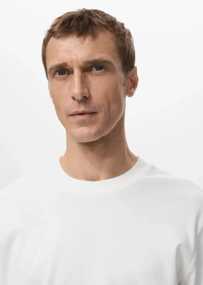 Koszulka z długim rękawem o regularnym kroju Koszulka z długim rękawem o regularnym kroju