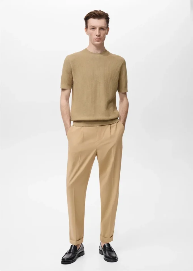 Koszulka z dzianiny 100% bawełna Koszulka z dzianiny 100% bawełna