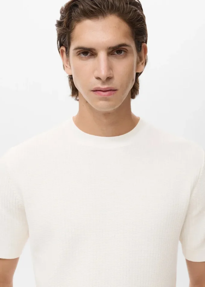 Koszulka z dzianiny 100% bawełna Koszulka z dzianiny 100% bawełna