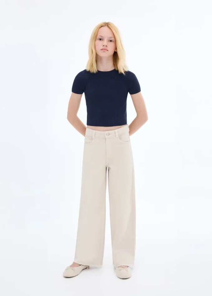 Koszulka z dzianiny prążkowanej Koszulka z dzianiny prążkowanej