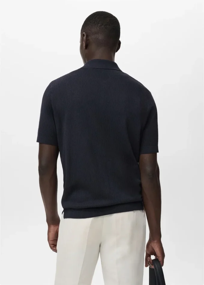 Koszulka z dzianiny prążkowanej Koszulka z dzianiny prążkowanej