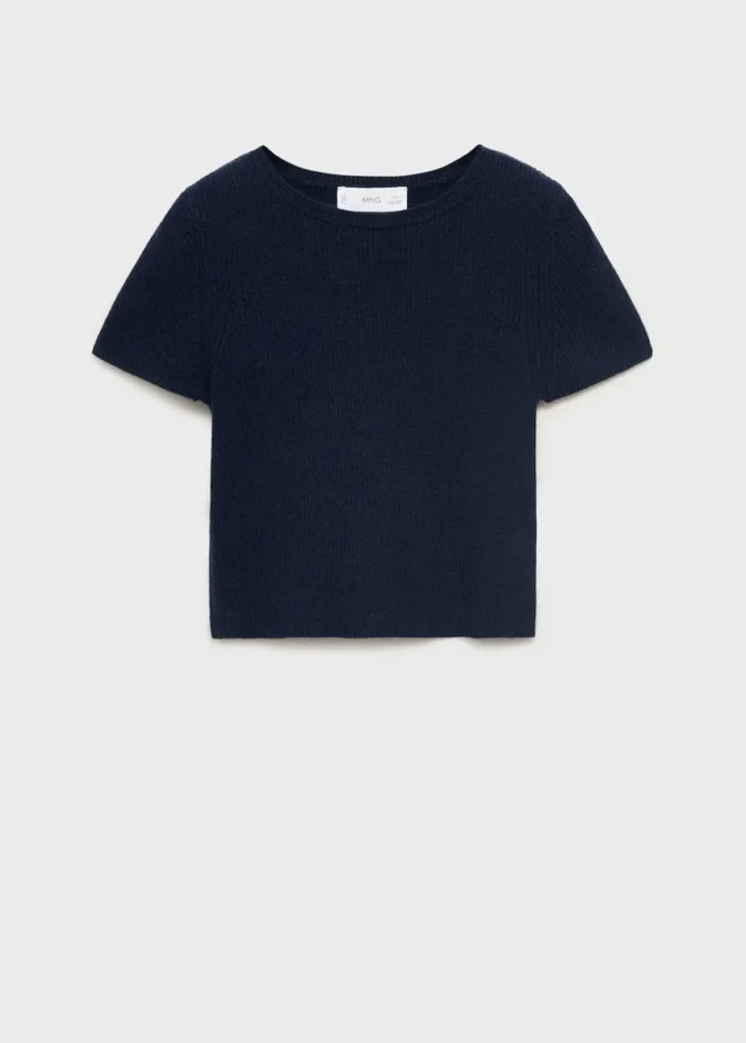 Koszulka z dzianiny prążkowanej Koszulka z dzianiny prążkowanej