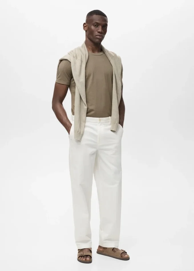 Koszulka z elastycznej bawełny Koszulka z elastycznej bawełny