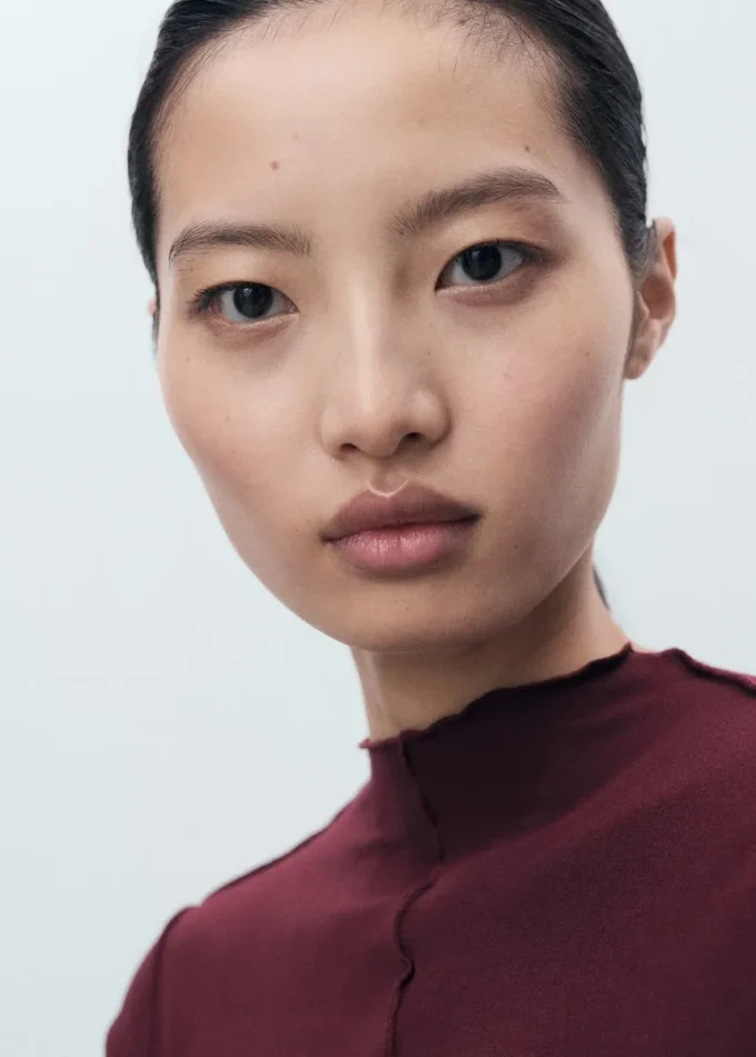 Koszulka z falistymi brzegami Koszulka z falistymi brzegami