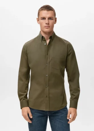 Koszulka z kieszenią o regularnym kroju, 100% bawełna