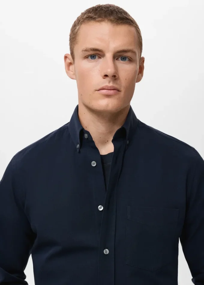 Koszulka z kieszenią o regularnym kroju, 100% bawełna Koszulka z kieszenią o regularnym kroju, 100% bawełna