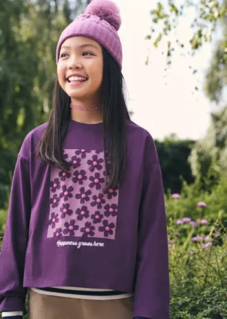 Koszulka z kwiatowym nadrukiem