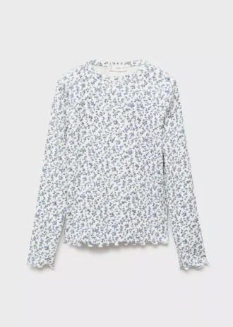 Koszulka z kwiatowym nadrukiem