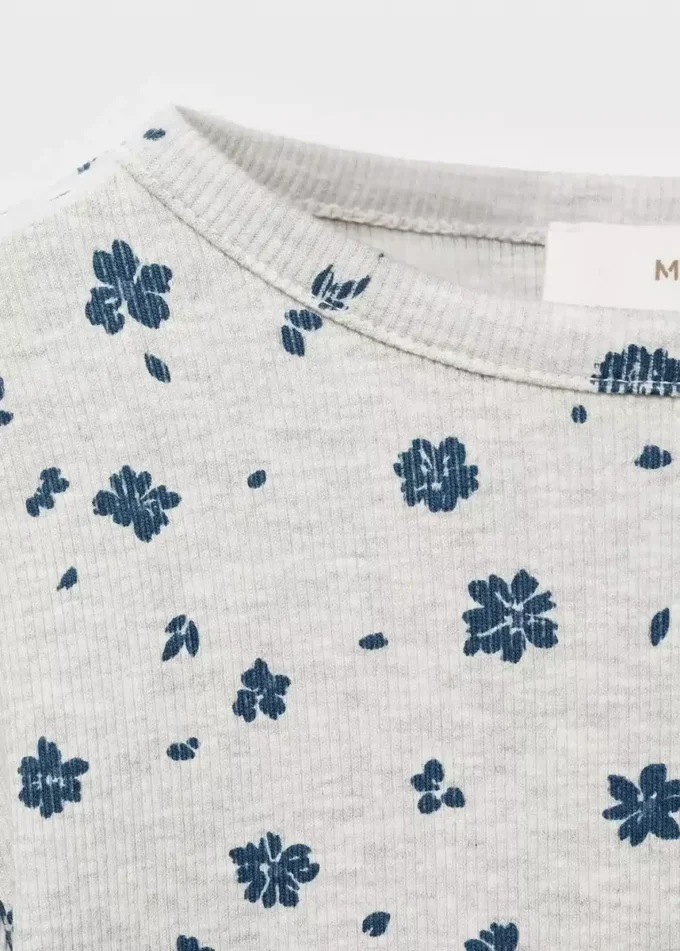 Koszulka z kwiatowym nadrukiem Koszulka z kwiatowym nadrukiem