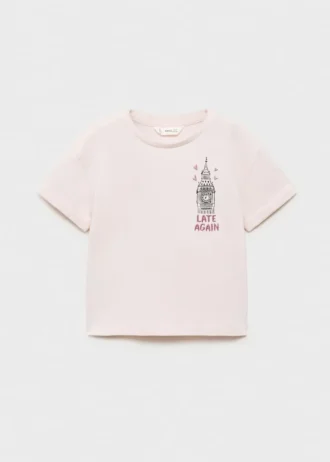 Koszulka z mieszanki bawełny z nadrukiem