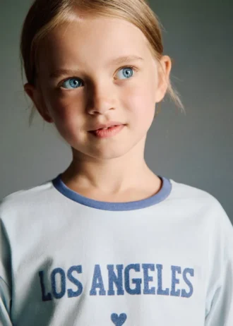 Koszulka z mieszanki bawełny z nadrukiem