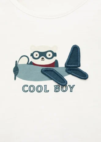 Koszulka z mieszanki bawełny z nadrukiem