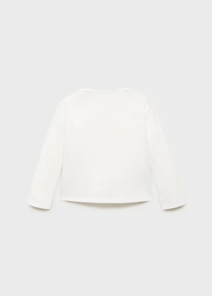 Koszulka z mieszanki bawełny z nadrukiem Koszulka z mieszanki bawełny z nadrukiem