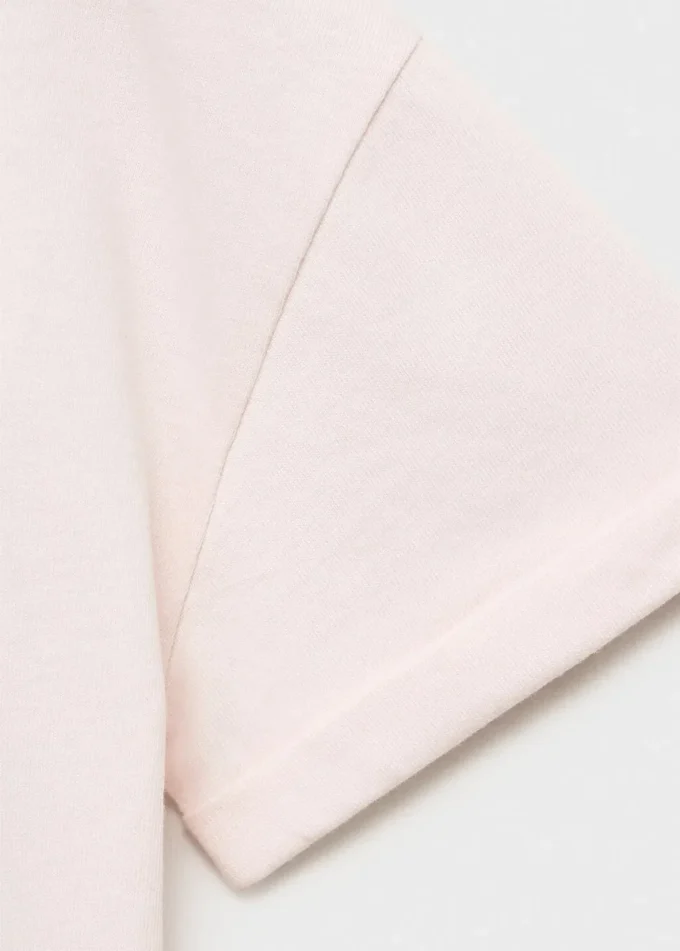 Koszulka z mieszanki bawełny z nadrukiem Koszulka z mieszanki bawełny z nadrukiem