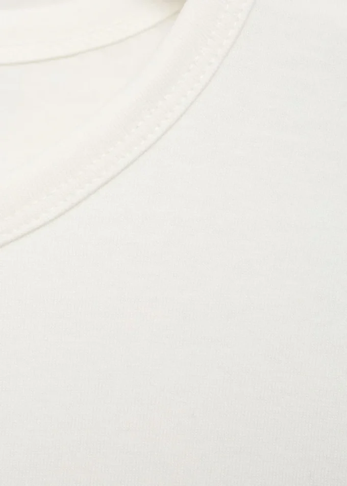 Koszulka z mieszanki bawełny z nadrukiem Koszulka z mieszanki bawełny z nadrukiem