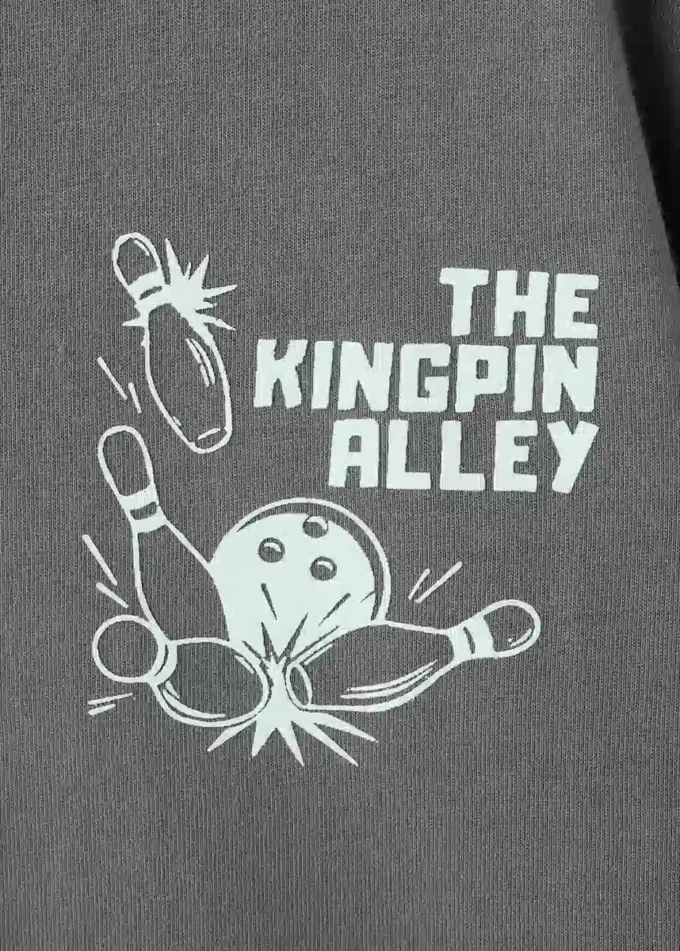 Koszulka z mieszanki bawełny z nadrukiem Koszulka z mieszanki bawełny z nadrukiem