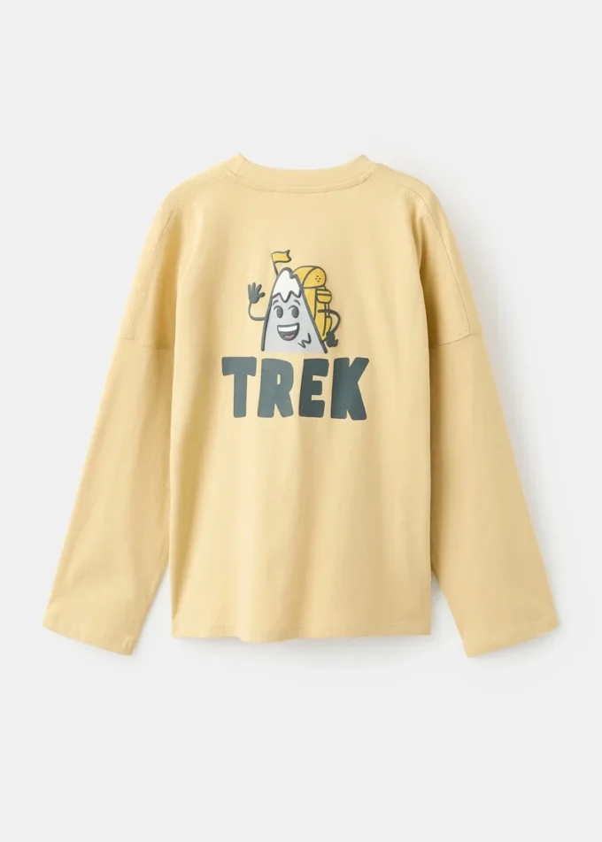 Koszulka z mieszanki bawełny z nadrukiem Koszulka z mieszanki bawełny z nadrukiem