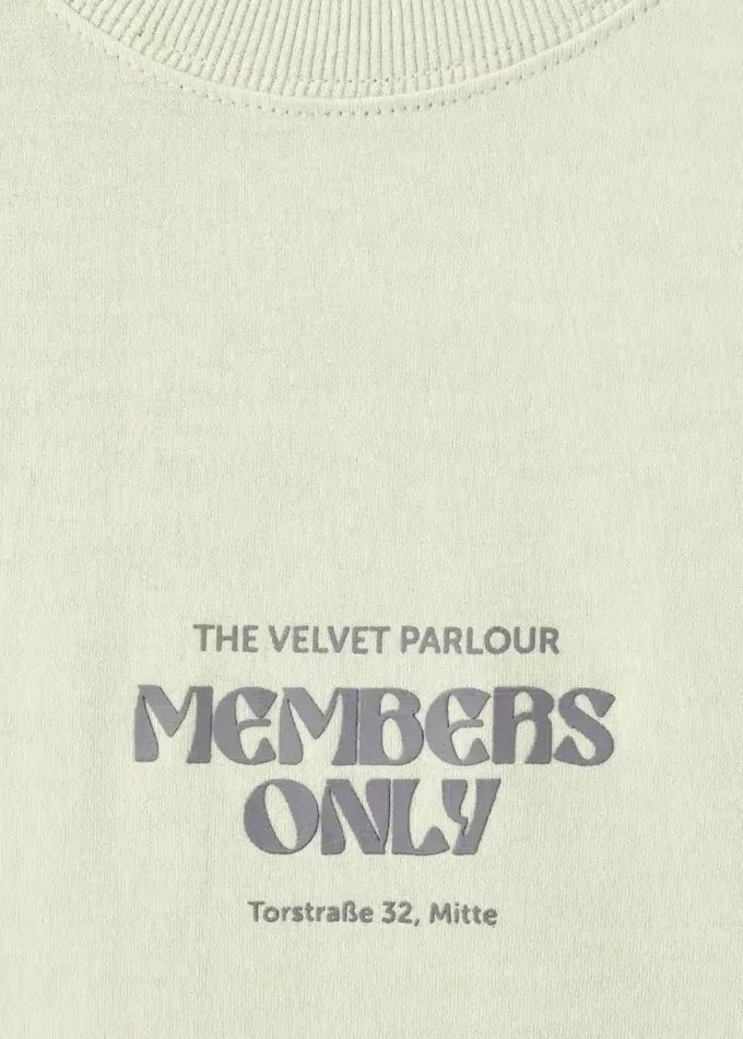 Koszulka z mieszanki bawełny z nadrukiem Koszulka z mieszanki bawełny z nadrukiem