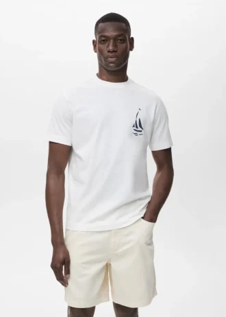 Koszulka z nadrukiem, 100% bawełna