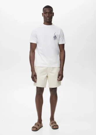 Koszulka z nadrukiem, 100% bawełna