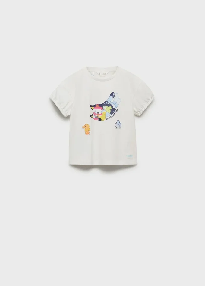 Koszulka z nadrukiem Bluey Koszulka z nadrukiem Bluey